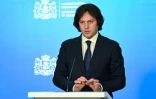 Le Premier minisre géorgien, Irakli Kobakhidze, à Tbilissi, le 4 décembre 2024