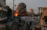 Lors d'une frappe israélienne sur Gaza le 28 juillet 2026