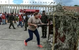 Exercices militaires à Caracas, le 26 août 2017