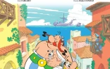 Cette photo diffusée le 15 septembre 2025 par la maison d'édition française Hachette Livre montre la couverture du 41e album de la série de bandes dessinées "Astérix le Gaulois", intitulée "Astérix en Lusitanie"