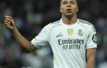 L'attaquant du Real Madrid Kylian Mbappé lors de la victoire 1-0 contre la Juventus Turin, le 22 octobre 2025 à Santiago-Bernabeu