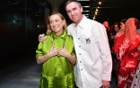 Miuccia Prada et Raf Simons le 4 mai 2018 à New York