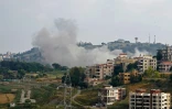 Bombardement israélien à Nabatieh, dans le sud du Liban, le 27 mai 2026