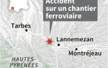 Accident sur un chantier ferroviaire