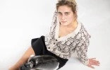 Camille Paineau, la mère de Margot, a rejoint le collectif Sauver des vies c'est permis, incarné par la sportive paralympique Pauline Déroulède (ici le 3 janvier 2024 à Paris), qui a perdu sa jambe en 2018, percutée par un nonagénaire ayant confondu la pédale de frein avec l'accélérateur