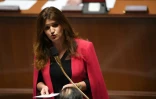 La secrétaire d'Etat à l'Egalité entre les femmes et les hommes, Marlène Schiappa à l'Assemblée nationale, le 27 novembre 2018 à Paris