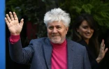 Le réalisateur espagnol Pedro Almodovar et l'actrice espagnole Penelope Cruz lors d'un photocall à Madrid le 12 mars 2019