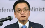 Choi Sang-mok assiste à une conférence de presse, le 18 décembre 2024 à Séoul