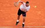 Le Suisse Stan Wawrinka, éliminé d'entrée au Masters 1000 de Monte Carlo mardi face à Alex De Minaur 