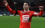 Le joueur de Rennes Benjamin André lors de la réception de Marseille en Coupe de la Ligue le 13 décembre 2017