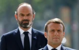 Le président Emmanuel Macron et le Premier ministre  Edouard Philippe le 8 mai 2020 à Paris
