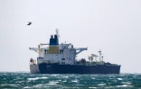 Le pétrolier Deyna immobilisé le 25 mars 2026 au large de Martigues