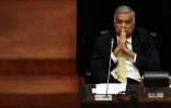 Le Premier ministre srilankais Ranil Wickremesinghe, au parlement à Colombo le 12 décembre 2018