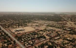 Vue aérienne de la ville de Gao, au Mali, le 26 novembre 2019