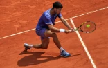 L'Espagnol Carlos Alcaraz s'st qualifié pour les demi-finales du Masters 1000 de Monte-Carlo en battant le Français Arthur Fils en quarts le 11 avril 2025

