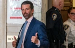 Donald Trump Jr au tribunal de New York le 2 novembre 2023