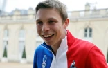 Arthur Bauchet le 29 mars 2022 à l'Elysée au retour des Jeux paralympiques de Pékin. Le skieur français sera encore l'un des principales chances de médailles de la délégation française à Milan Cortina
