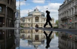 Une rue d'Odessa, le 19 maio 2022 en Ukraine