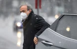 L'ex-patron de l'UEFA Michel Platini à son arrivée au bureau du procureur de Berne, le 15 mars 2021