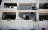 Une maison détruite par Irma à Grand-Case, dans la partie française de l'île de Saint-Martin, le 11 septembre 2017