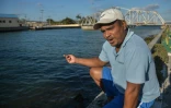 Esmerido Morales, pêcheur à Matanzas, le 23 mars 2018 à Cuba
