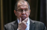 Le chef de la diplomatie russe, Sergueï Lavrov, le 1er septembre 2017 à Moscou 