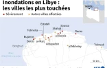 Inondations en Libye : les villes les plus touchées