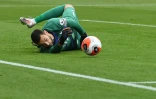 Le gardien de but Hugo Lloris avec Tottenham contre Bournemouth en Premier League le 9 juillet 2020 à Bournemouth