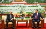 Vladimir Poutine et Xi Jinping à Pékin le 20 mai 2026