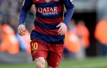 La star du FC Barcelone Lionel Messi, lors d'un match de Liga contre Getafe au Camp Nou, le 12 mars 2016