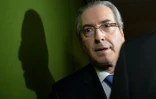 Le président de la Chambre des députés du Brésil Eduardo Cunha àBrisilia, le 18 avril 2016