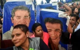 Les sympathisants du président sortant, Juan Orlando Hernandez, croient de nouveau en la victoire de leur chef de file, le 28 novembre 2017 à Tegucigalpa