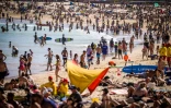 La plage de Bondi Beach à Sydney (Australie) le 5 octobre 2020