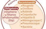 Listes des vaccins qui seront obligatoires pour les enfants nés à partir du 1er janvier prochain