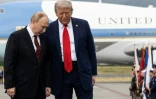Donald Trump et Vladimir Poutine, à Anchorage, en Alaska, le 15 août 2025