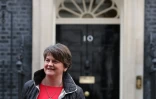 La responsable du Parti unioniste démocrate d'Irlande du Nord Arlene Foster le 21 novembre 2017 à Londres