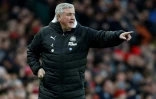 Steve Bruce l'entraîneur de Newcastle le 16 février 2020 lors du match contre Arsenal à Londres (ACHIVES) 