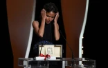 L'actrice et réalisatrice Mati Diop a reçu le Grand prix du 72e Festival de Cannes, le 25 mai 2019, pour son film "Atlantique"