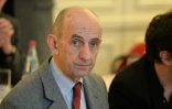 Le président du conseil de surveillance de PSA Louis Gallois le 26 février 2016 à Paris