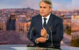 Le président des Hauts-de-France Xavier Bertrand sur le pleateau de TF1 à Boulogne-Billancourt, le 11 juin 2024