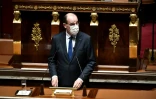 Le Premier ministre Jean Castex s'exprime à l'Assemblée nationale le 13 avril 2021