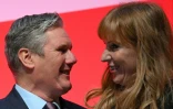 Keir Starmer et Angela Rayner, à Liverpool, le 8 octobre 2023