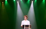 Le chef du parti écologiste GroenLinks, Jesse Klaver, le 9 mars 2017 à Amsterdam aux Pays-Bas