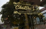 L'enseigne du restaurant Chattha's, le 18 janvier 2019 à Islamabad, au Pakistan