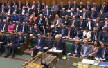 La Chambre des communes britannique lors d'une séance de questions au Premier ministre le 30 octobre 2019