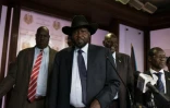 Le président du Soudan du Sud Salva Kiir le 8 juillet 2016 à Juba