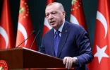 Le président turc Recep Tayyip Erdogan, le 5 avril 2021 à Ankara