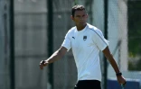 L'entraîneur de Bordeaux Gustavo Poyet, le 29 juin 2018 au centre d'entraînement du Haillan