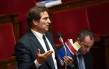 Le chef de file des Républicains Christian Jacob s'exprime à l'Assemblée nationale, le 20 décembre 2018