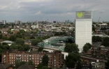 La Tour Grenfell de Londres, un an après son incendie, le 13 juin 2018